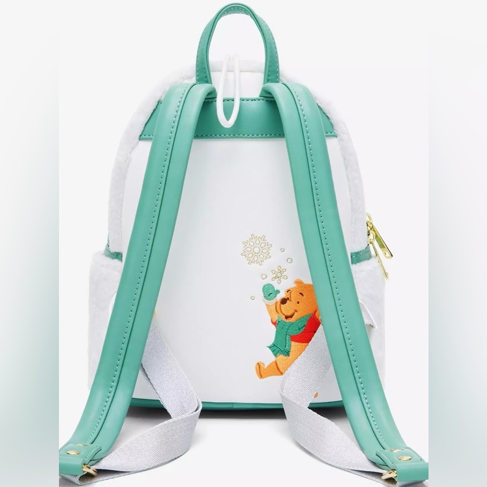 Loungefly Disney Winnie the Pooh Snow Angel Mini Backpack - BoxLunch Exclusive - Picture 3 of 4